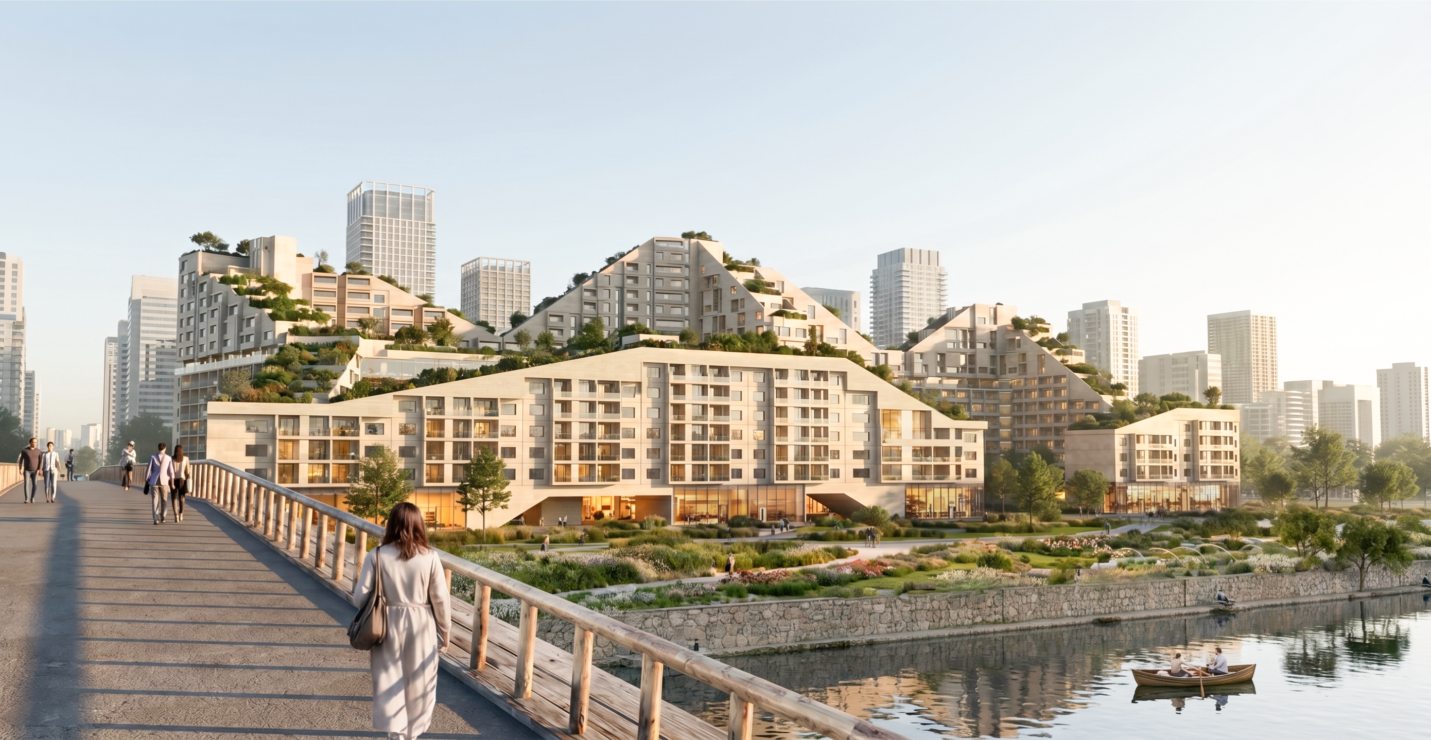 迎水琢丘 — Carved Hill by the Waterfront